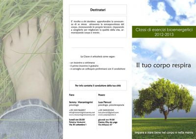 Classi di Esercizi Bioenergetici