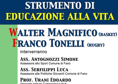 Convegno a FANO