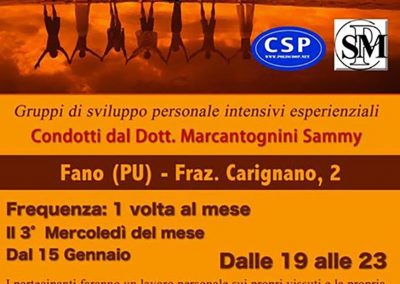 Gruppi Psicocorporei a Fano