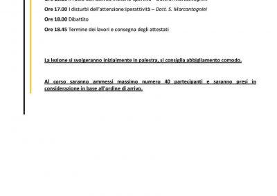 6 Maggio 2016, CONI Ancona: “Iperattività.. un problema o una risorsa?”