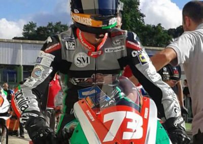 CIV (motociclismo): Dal 17° al 4° posto, l’impresa di Simone Saltarelli