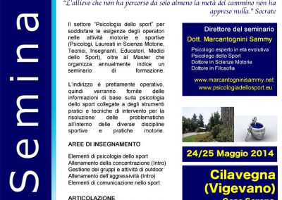 Seminario Psicosport Vigevano