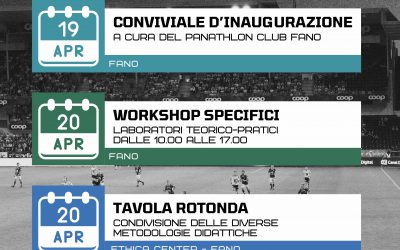 LO SPORT FA BENE? – Il 19 e 20 aprile a Fano un Convegno di Formazione a carattere sportivo